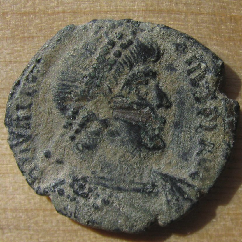 Two-Rare-Fourth-Century-Roman-Bronzes-In-One-Uncleaned-Lot